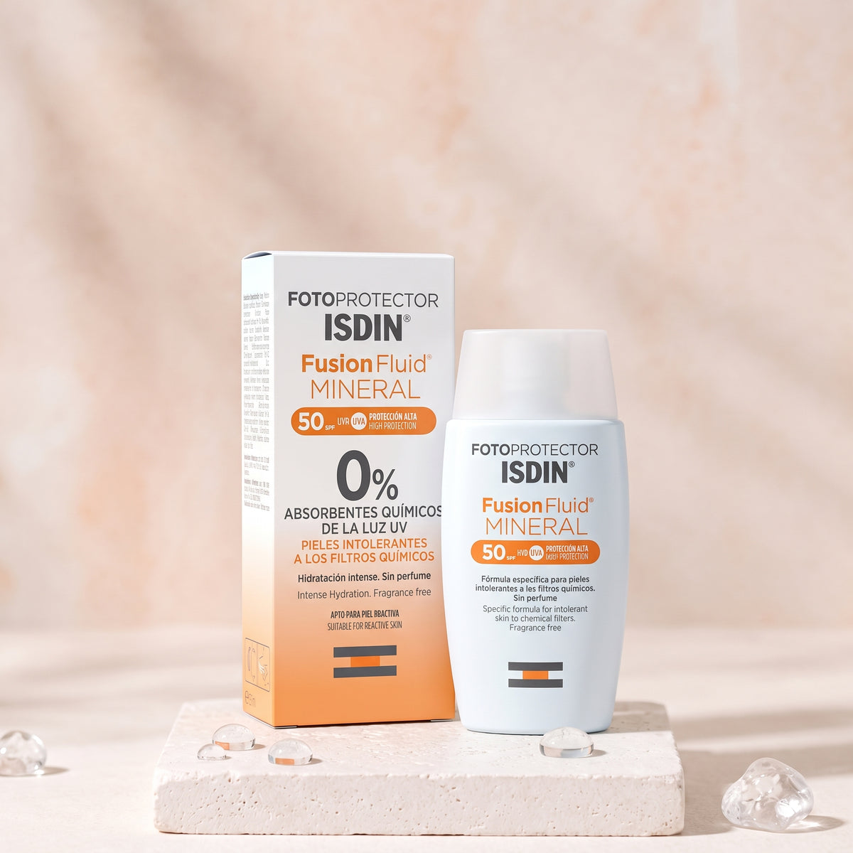 ISDIN Fotoprotector Fusion Fluid Mineral Protector Solar SPF50+ 50 ml
