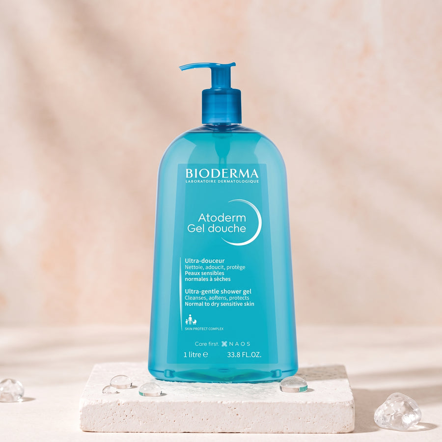 Bioderma Atoderm Gel Douche Limpiador Suave Hidratante 1000 ml