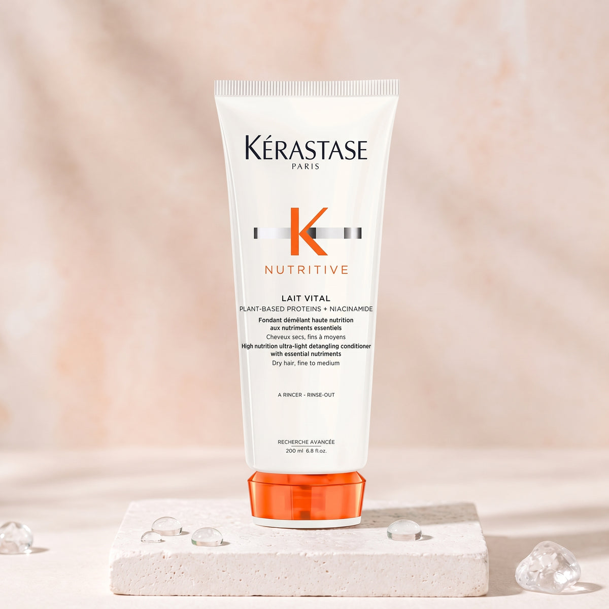 Kérastase Nutritive Acondicionador Lait Vital Desenredante Nutritivo 200 ml