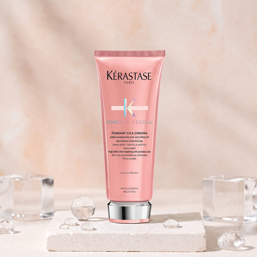 Kérastase Chroma Absolu Acondicionador Fondant Cica Chroma Reparador Color 200 ml