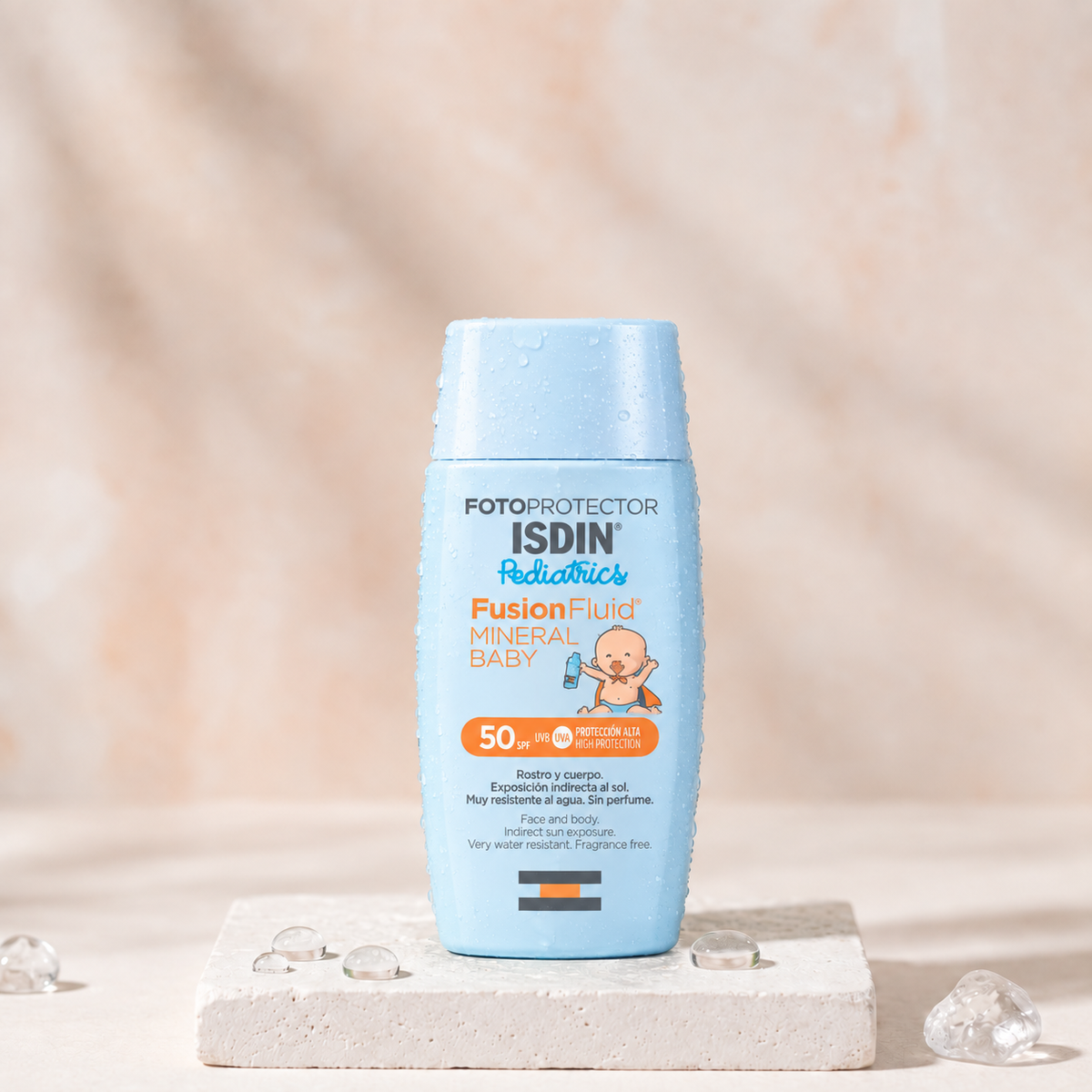 ISDIN Fotoprotector Pediatrics Fusion Fluid Mineral Baby SPF50+ 50 ml